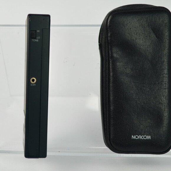 Norcom 2500 Dictaphone Cassette Recorder with Case WORKING - Picture 6 of 8